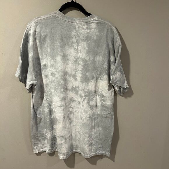 NWOT FC Cincinnati Stadium Essentials Tie Dye Adult Large White Blue T-Shirt - Picture 3 of 6